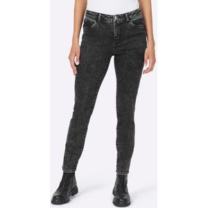 Jeans - Black Denim - 95% Katoen, 3% Polyester, 2% Elastaan