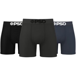 PSD Boxershorts  marine / grijs / zwart / wit