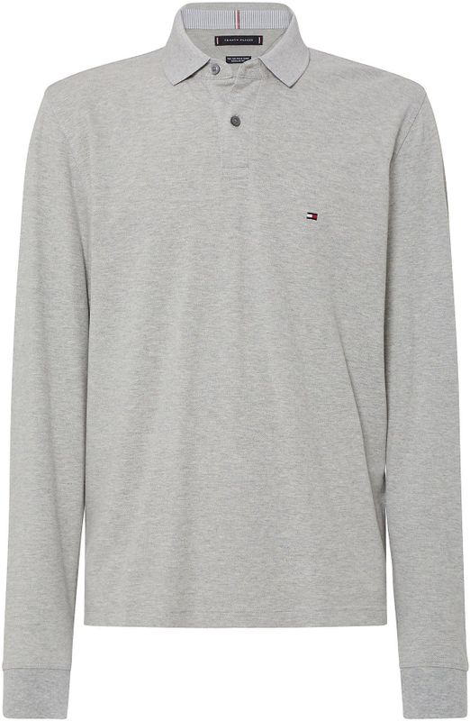 Tommy Hilfiger - Mw0mw20183 - Poloshirt - Lange Mouw - Slank - Biologisch Katoen