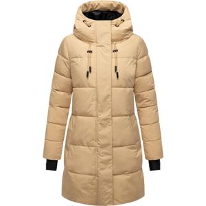 MARIKOO Wintermantel 'Kaituu XVI'  beige
