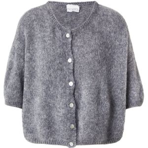 Noella Gebreid vest 'Johanna'  grijs