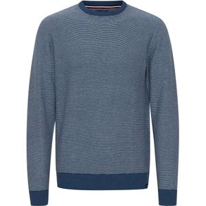 FQ1924 Trui 'Fqleon'  duifblauw