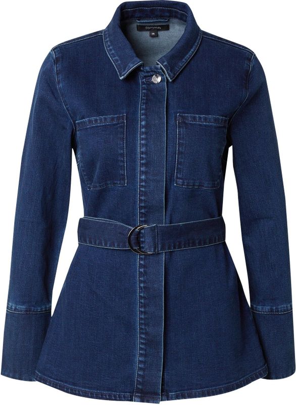COMMA Tussenjas  blauw denim