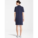 FILA - Treplin - Jerseyjurk - Navy/Wit - Katoen, Gevoerde Zoom, Ritssluiting, Polokraag