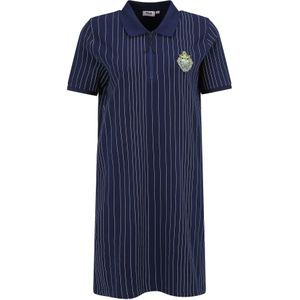 FILA - Treplin - Jerseyjurk - Navy/Wit - Katoen, Gevoerde Zoom, Ritssluiting, Polokraag