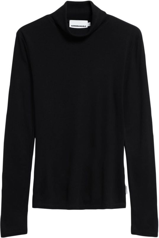 ARMEDANGELS Shirt ' GRAZILIAA WOOL BLEND '  zwart