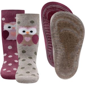 EWERS Sokken  greige / mauve / wit