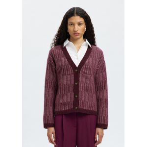 Selected Femme - Alva Streep - Vest - Bordeaux Rood - Dames