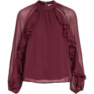 VILA Shirt 'BINNA'  purper