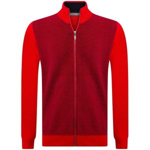 Jacey Quinn Gebreid vest  rood