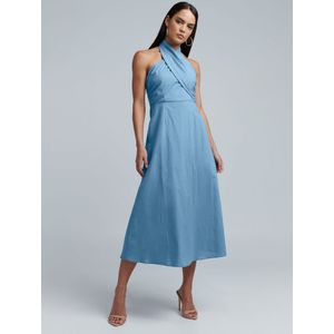 BWLDR Jurk 'Alora'  lichtblauw