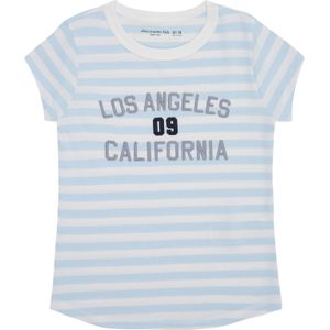 Abercrombie & Fitch Shirt  opaal / hemelsblauw / zwart / wit