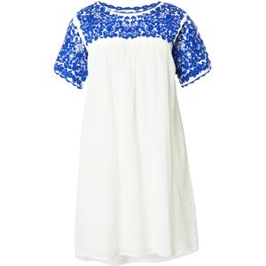 Lollys Laundry Zomerjurk 'Yugida'  blauw / wit