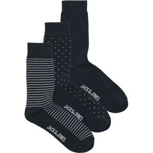 JACK & JONES Sokken 'JACHANK'  nachtblauw / wit