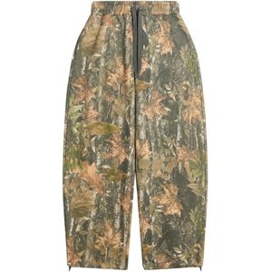 Bershka Broek  bruin / cappuccino / groen / donkergroen