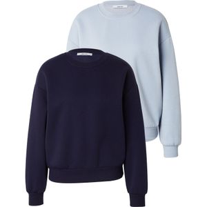 ABOUT YOU Sweatshirt 'Ina'  navy / lichtblauw