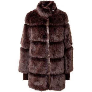 PATRIZIA PEPE Tussenmantel  chocoladebruin