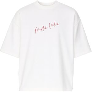 MARTIN VALEN Shirt  grijs / zwart / wit