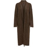 ONLY - ONLAzu - Gebreide Mantel - Donkerbruin