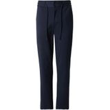 Sport - Broek - Navy Mix - Koordsluiting - Wijd