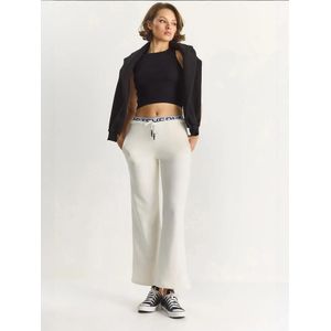 Bianco Lucci Broek  zwart / offwhite