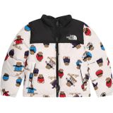 The North Face 1996 Retro Nuptse-jas Met Print Voor Kids Tnf White - Nuptse Bear Print unisex
