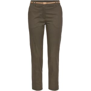 Chino Broek - Kaki - Stof - Klassieke Basic Pasvorm