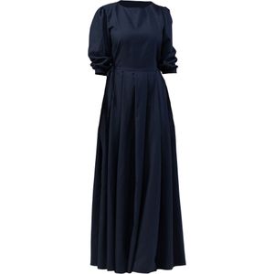 Nikka Place Jurk 'Orchid'  donkerblauw