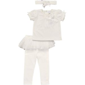 Rock a Bye Baby Boutique Set 'Schleife'  crème