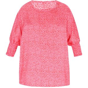 faina Blouse 'Fashion Look'  magenta / lichtroze
