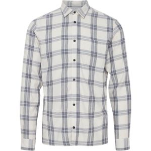 Casual Friday Overhemd 'Anton'  ecru / grijs