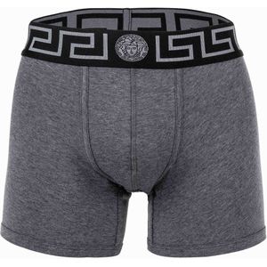 VERSACE Boxershorts  grijs / zwart / wit