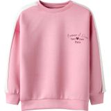 Sweatshirt - Regular Fit - Lange Mouwen - Ronde Hals - Geribde Zoom