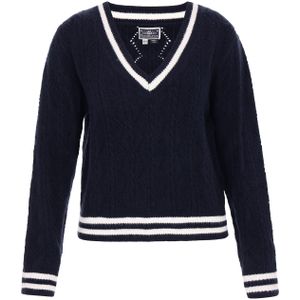 DreiMaster - Maritime - Trui - Navy / Wit