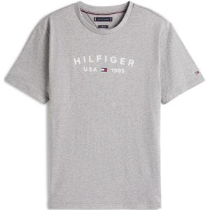 TOMMY HILFIGER Shirt 'FATHERS DAY'  donkerblauw / grijs / donkerrood / wit