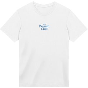 F4NT4STIC Shirt 'The Brunch Club'  blauw / rood / wit