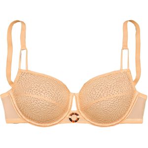 Balconette Bh - Poeder - Kant - Met Beugel