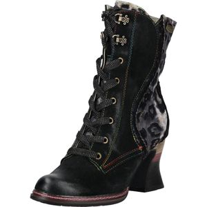 Laura Vita Veterlaarsjes  gemengde kleuren / zwart