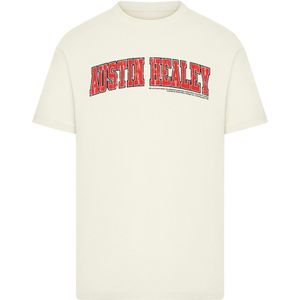 F4NT4STIC Shirt 'British Motor Heritage Austin Healey College'  sand / rood