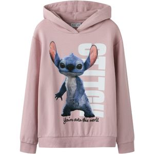 NAME IT Sweatshirt 'NKFnibul Stitch'  beige / crème / blauw / sering / zwart / wit