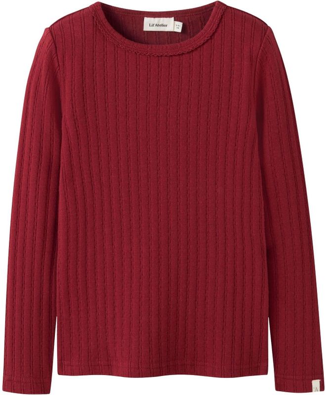 Biologisch Katoen - Top - Jersey - Lange Mouwen - Slim Fit