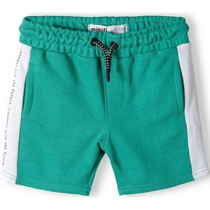 MINOTI Broek  groen / wit