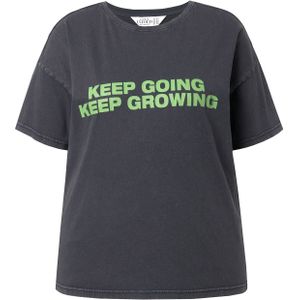 Studio Untold Shirt  lichtgroen / zwart