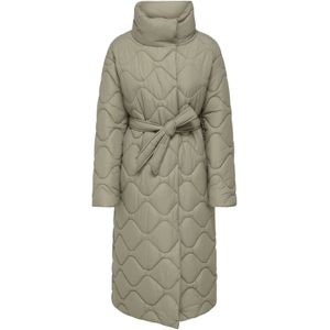 Onlsoffi - Gequilte Jas - Hoge Hals - Verborgen Zijritssluiting - Tussenjassen