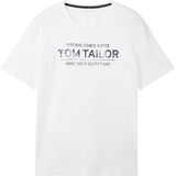 TOM TAILOR - 20000 - T-shirt - Wit - Regular Fit