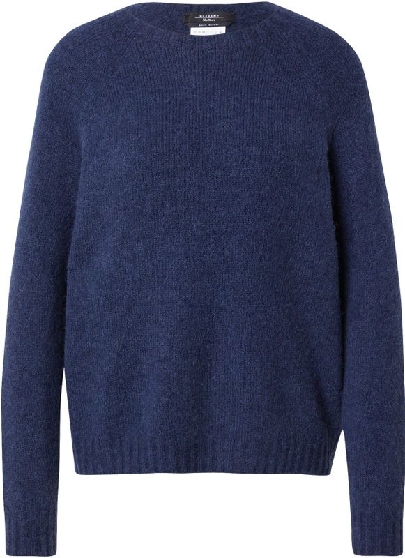 Relaxed fit gebreide pullover van alpacamix, model 'GHIACCI'