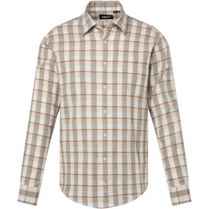 Men Plus Overhemd  lichtbeige / bruin / cappuccino / lichtgrijs