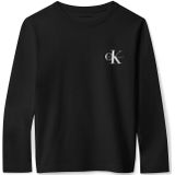 Calvin Klein - Jeans Shirt - Zwart/Wit - Lange Mouw
