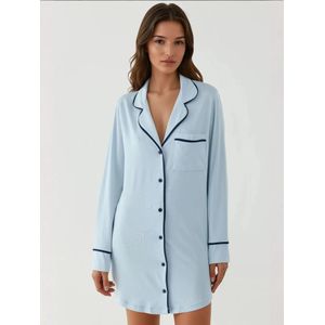 Hiccup Nachthemd  marine / lichtblauw