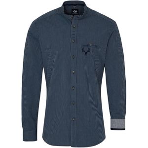 SPIETH & WENSKY Klederdracht overhemd 'Fellen'  donkerblauw